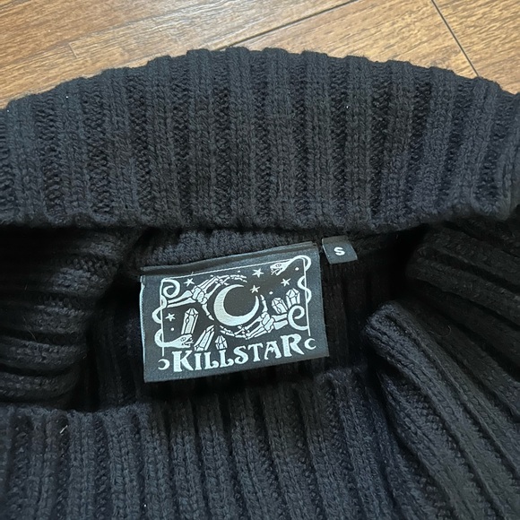 Killstar Cable Knit Sweater Sz SM - Picture 7 of 7